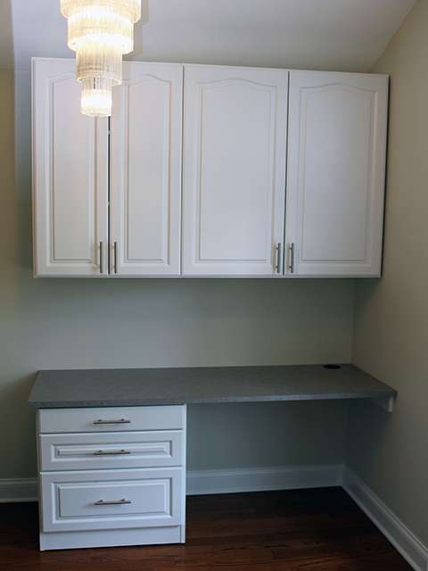 Chicago storage solutions: harwood heights closet office 