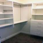 A walk in closet. Closet organization tips from Chicagoland Home Products