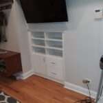 Save Space with a Built-In Entertainment Center
