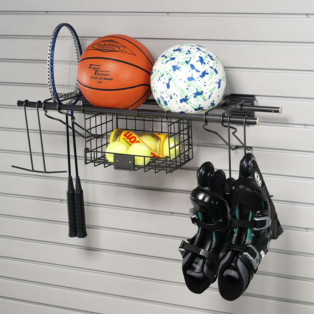 Sports Rack and Basket