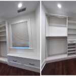 Closet and Built-In Bench in Winnetka, IL