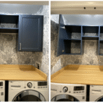 Moody Laundry Room with Hidden Function