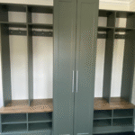 Stylish Mudroom in Verde