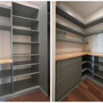 Custom Closet with Warm Butcher Block