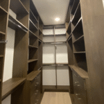 Vertical Storage in Seared Oak