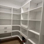 Corner Pantry in Classic White
