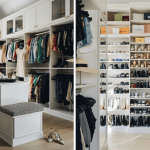 Fashionable Custom Closet in White Chocolate