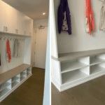 Mudroom in White & Weekend Getaway